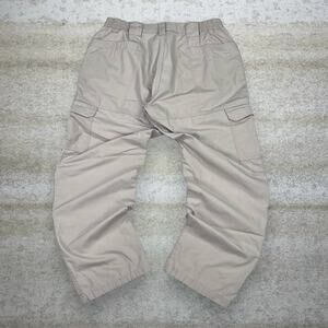 Vintage 90s Propper Double Knees Tactical Pants 38x32 Baggy Fit Light Tan Cargos